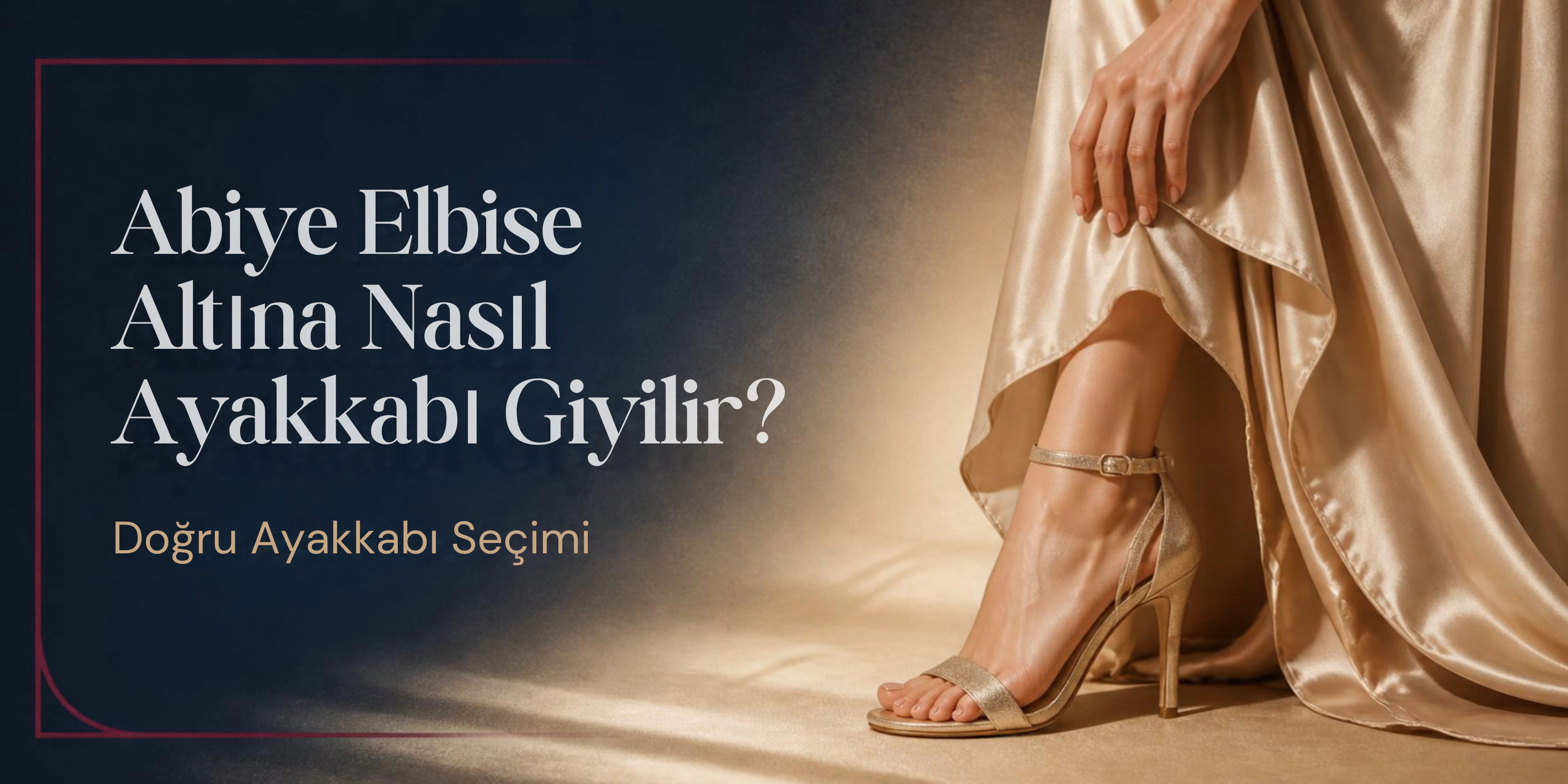 Abiye Elbise Altına Nasıl Ayakkabı Giyilir? Doğru Ayakkabı Seçimi
