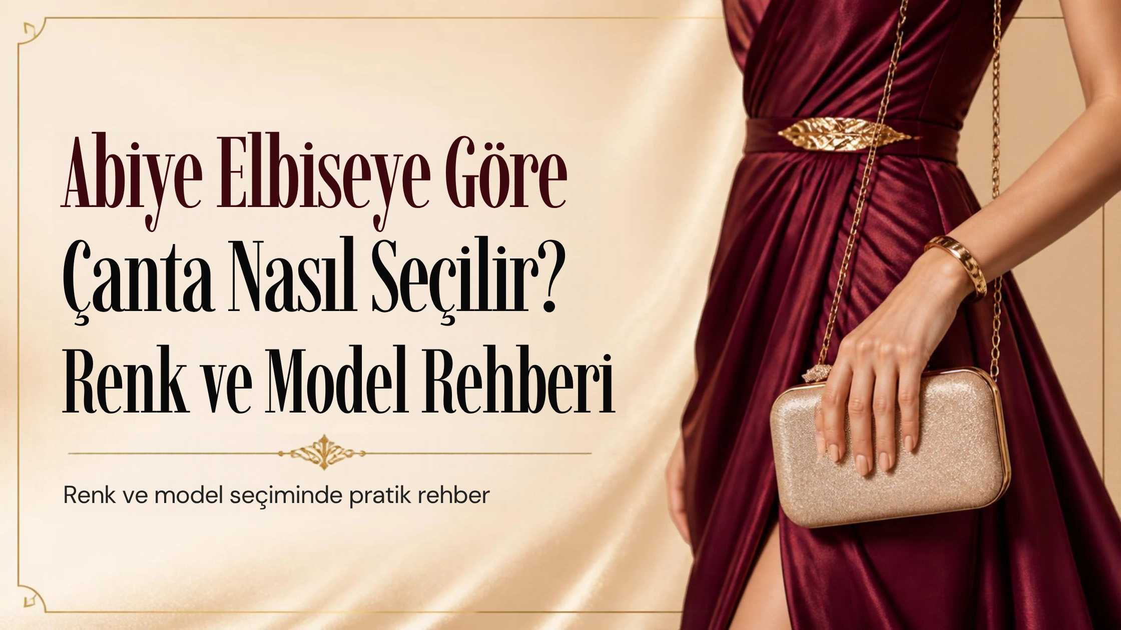 Abiye Elbiseye Göre Çanta Nasıl Seçilir? Renk ve Model Rehberi