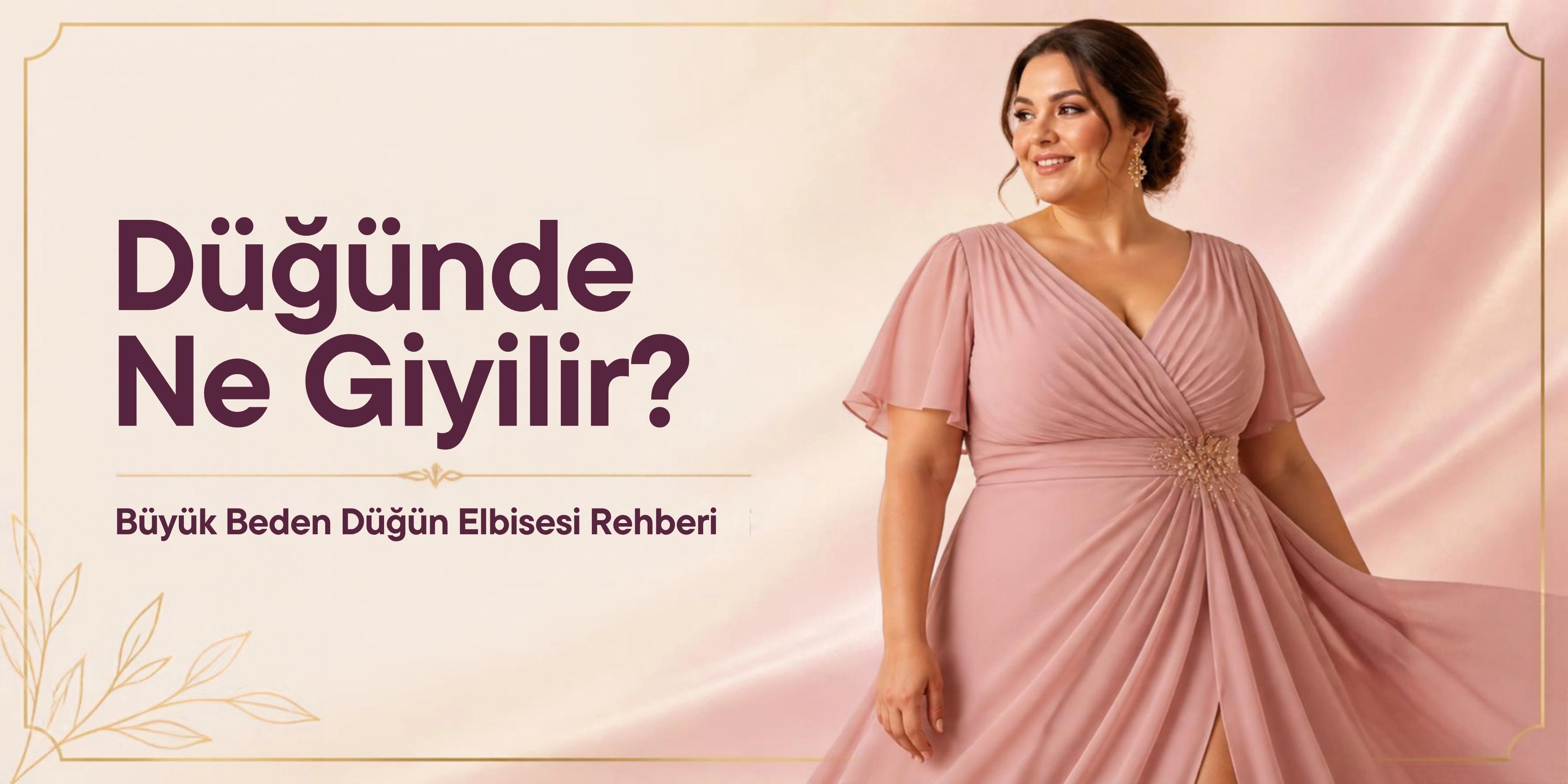Düğünde Ne Giyilir? Büyük Beden Düğün Elbisesi Rehberi