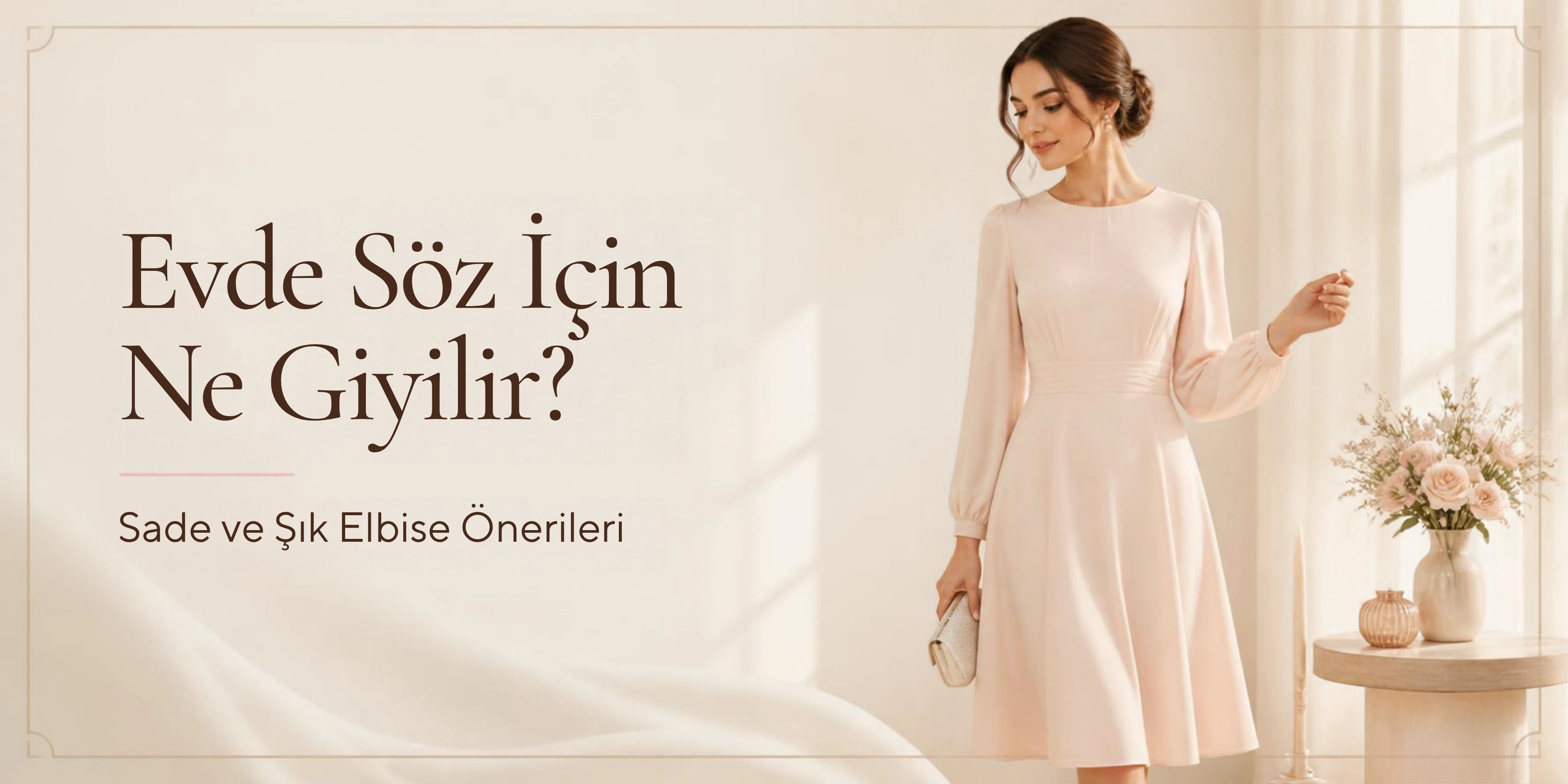 Evde Söz İçin Ne Giyilir? Sade ve Şık Elbise Önerileri