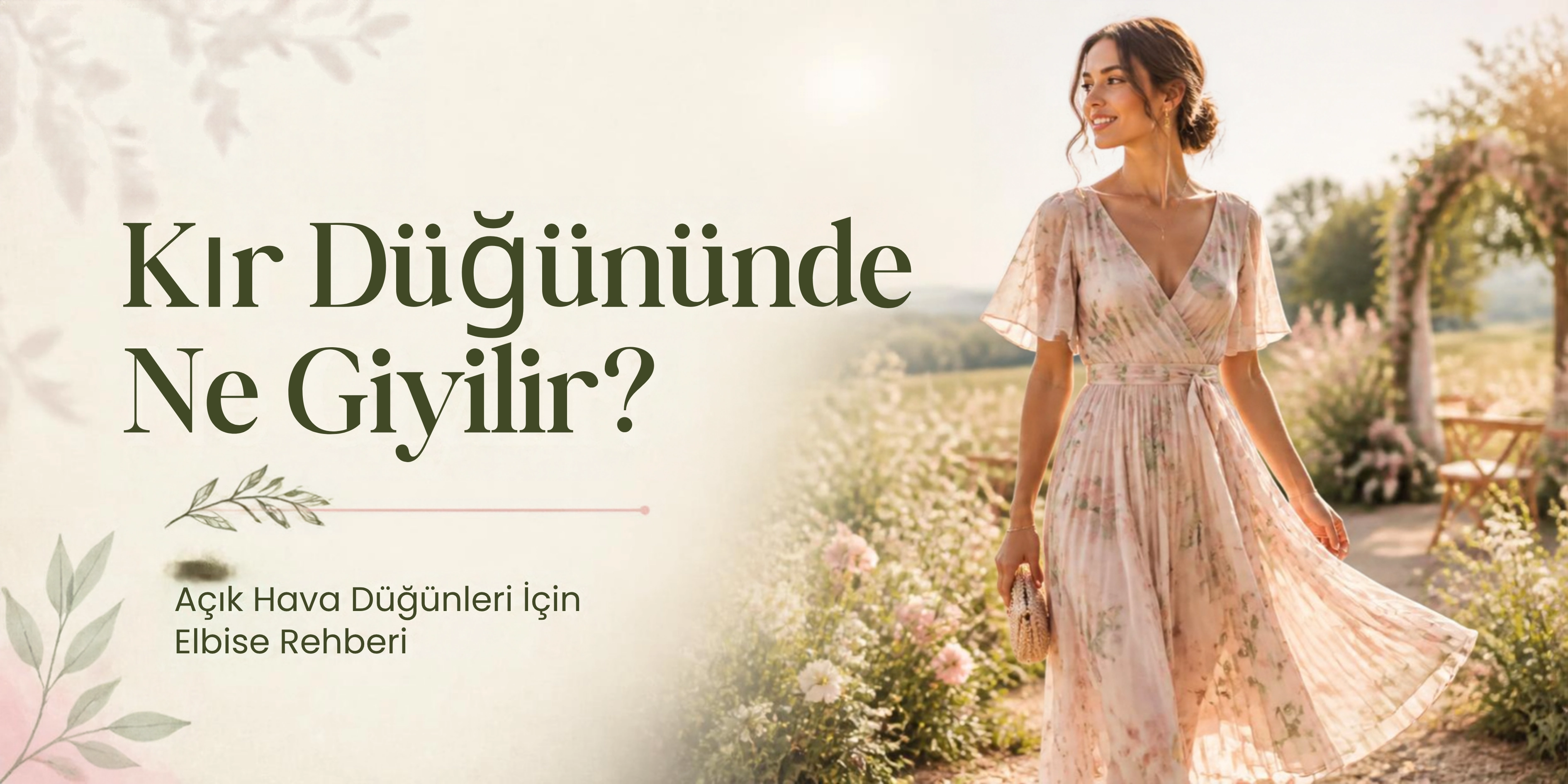 Kır Düğününde Ne Giyilir? Açık Hava Düğünleri İçin Elbise Rehberi
