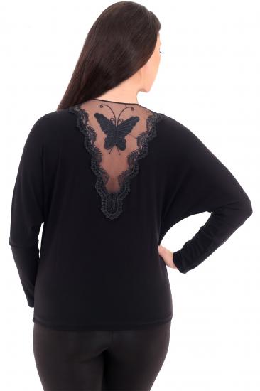 Buyuk Beden Puanli Dantel Garnili Badi 1fazlasi Com